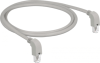 DeLOCK S/FTP CAT6a Patch kábel 1m Szürke