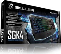 Sharkoon Skiller SGK4 USB Gaming Billentyűzet IT - Fekete