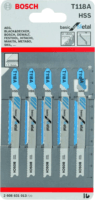 Bosch Basic for Metal Szúrófűrészlap fémhez (5db/csomag)