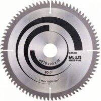 Bosch Multi Material Körfűrészlap Ø 216 mm 80 fog