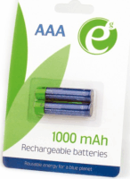 Gembird 1000mAh AAA Újratölthető ceruzaelem (2db/csomag)