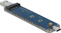 DeLOCK 42620 M.2 USB Type-C Külső SSD ház - Ezüst