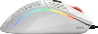 Glorious PC Gaming Race Model D RGB USB Gaming Egér - Fényes Fehér