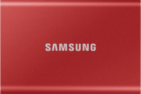 Samsung 1TB T7 Piros USB 3.2 Külső SSD