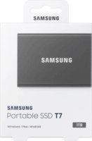 Samsung 1TB T7 Szürke USB 3.2 Külső SSD
