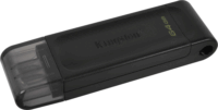 Kingston 64GB Data Traveler 70 USB Type-C - Fekete