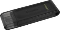 Kingston 128GB Data Traveler 70 USB Type-C Pendrive - Fekete
