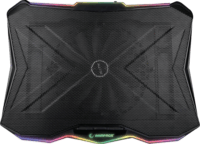 Rampage Showy 17.3" laptop hűtőpad - Fekete