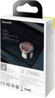 Baseus Magic Autós 2xUSB töltő 45W Fekete