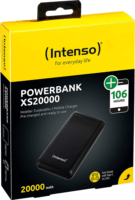 Intenso XS20000 Powerbank 20000mAh 15W (3.1A / 5V) - Fekete