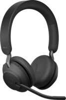 Jabra Evolve2 65 (UC, USB-A, Töltőállomás) Bluetooth Stereo Headset Fekete
