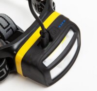 Phenom 3x COB + SMD LED Fejlámpa Fekete