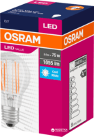 Osram Value 7.5W E27 LED körte izzó - Hideg fehér