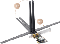 Cudy WE3000 AX3000 Wireless PCIE Hálózati kártya