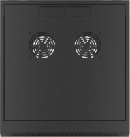 Lanberg WFFA-5604-10B 19" Fali rack szekrény 4U 570x600mm - Fekete