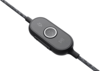 Logitech UC Zone Wired Headset - Fekete