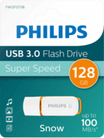 Philips 128GB Snow USB 3.0 Pendrive - Fehér/Sárga