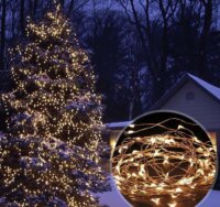 TOO GD-SL001W-100LED szolár LED dekorációs fényfüzér