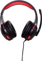 Gembird GHS-U-5.1-01 5.1 Gaming Fejhallgató mikrofonnal Fekete