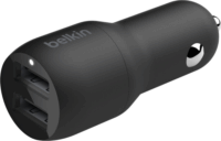 Belkin Autós 2xUSB töltő 24W Fekete