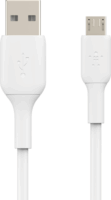 Belkin BOOST↑CHARGE™ MicroUSB apa - USB-A apa Adat- és töltőkábel 1m - Fehér