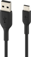 Belkin BOOST↑CHARGE™ USB-A apa - USB-C apa Adat- és töltőkábel 0.15m - Fekete