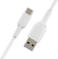 Belkin BOOST↑CHARGE™ USB-A apa - USB-C apa Adat- és töltőkábel 0.15m - Fehér