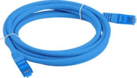 Lanberg S/FTP CAT6a Patch kábel 1m Kék