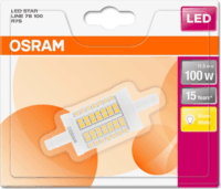 Osram Star LED ceruza izzó 11,5W 1521lm 2700K R7s - Meleg fehér