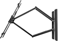 Nedis TVWM6551BK 37-80" LCD TV/Monitor fali tartó Fekete