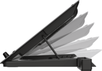 Trust GXT 1125 Quno 17.3" laptop hűtőpad - Fekete