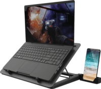 Trust GXT 1125 Quno 17.3" laptop hűtőpad - Fekete