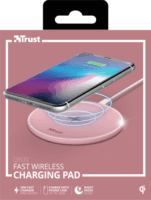 Trust Qylo Fast Wireless töltő 10W Pink