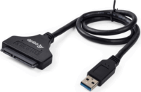 Equip USB3.0 apa - SATA apa adapter - Fekete