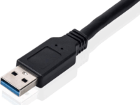 Equip USB3.0 apa - SATA apa adapter - Fekete