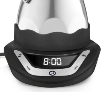 Bialetti Moka Easy Timer 3TZ Kotyogós Kávéfőző - Ezüst/Fekete