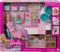 Barbie GJR84 feltöltődés - Szépségszalon játékszett