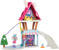 Mattel Enchantimals: Téli üdülő központ Bevy Bunny babával