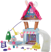 Mattel Enchantimals: Téli üdülő központ Bevy Bunny babával