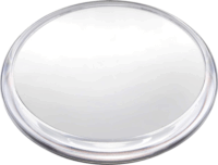 BaByliss 9450E LED Asztali kétoldalas kozmetikai Sminktükör Ø 20 cm - Pink