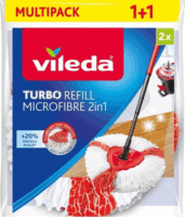 Vileda Turbo Felmosófej - Fehér/Piros