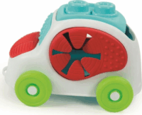 Clementoni Clemmy Autós puha építőkocka készlet 8db-os