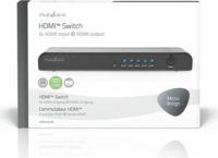 Nedis 5 portos HDMI™ kapcsoló távirányítóval