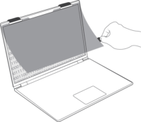 3M TF133W9B 13.3" Érintőképernyős adatvédelmi szűrő