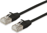 Equip SF/UTP CAT5e Patch kábel 3m Fekete