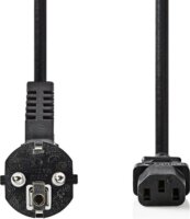 Nedis CEGT10000BK20 Schuko - IEC-320-C13 tápkábel 2m Fekete
