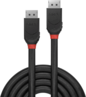 Lindy Black Line DisplayPort v1.2 apa - apa kábel 1.0m Fekete