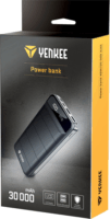 Yenkee YPB 3010 Powerbank 30000mAh 12W (1-2.1A / 5V) - Fekete