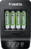 Varta LCD Smart 4x AA/AAA NiMH Akkumulátor Töltő + 4 db AA 2100mAh Ceruzaelem
