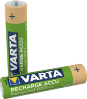 Varta Recharge Recycled 800mAh AAA Újratölthető Ceruzaelem (2db/csomag)